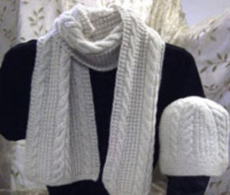 Cable Knit Scarf